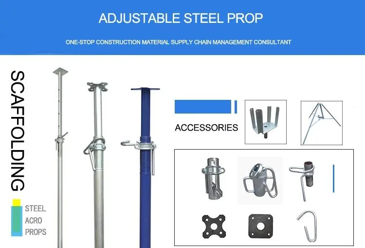 Multiprop Steel Adjustable Formwork Shoring Slab Props