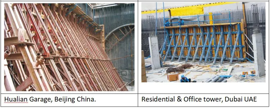 Single-Side Bracket Formwork System for Concrete Casting